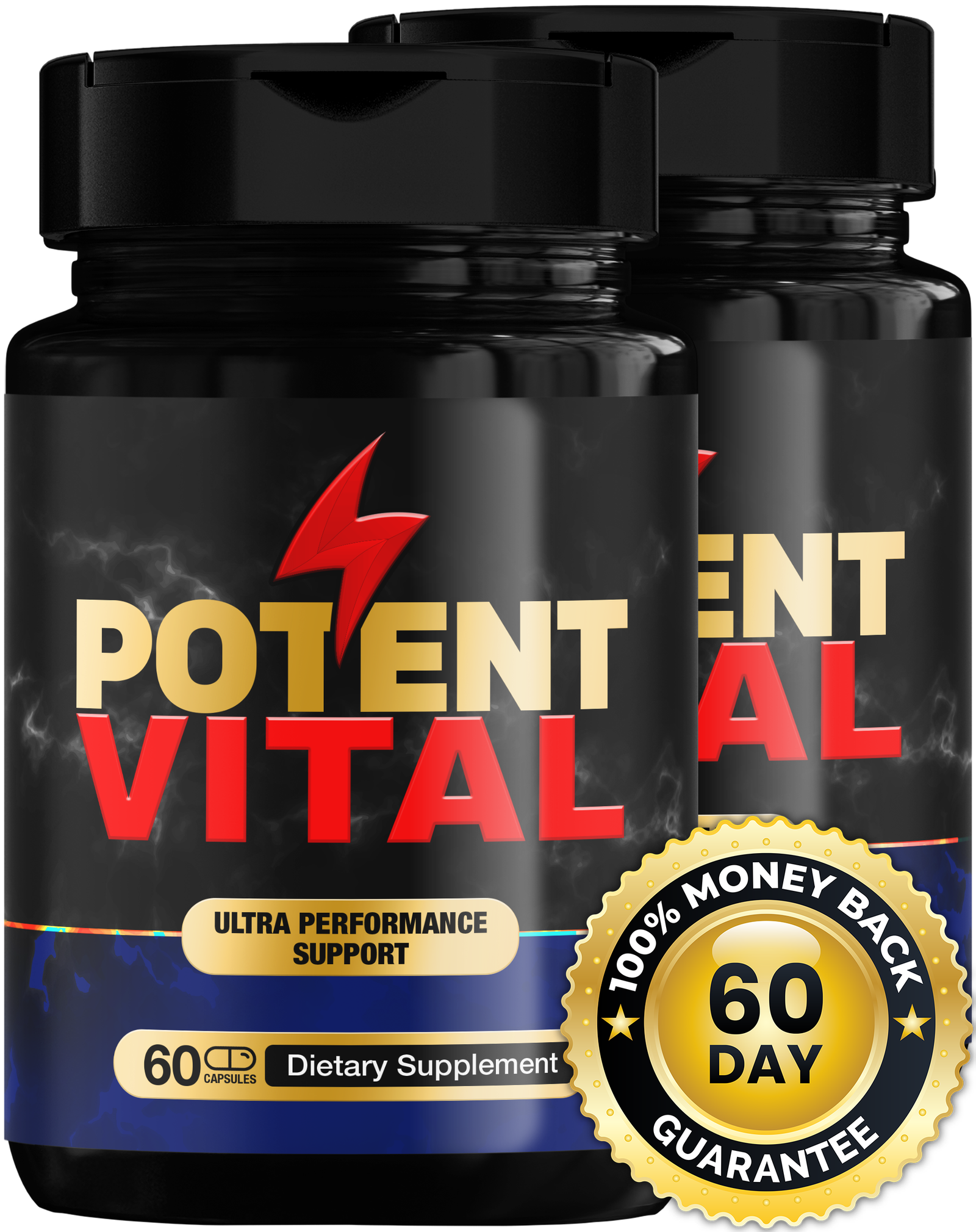 PotentVital quality and label image